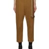 Men SONG FOR THE MUTE Pants | Dual Rope Tapered Cropped Melvin Pants