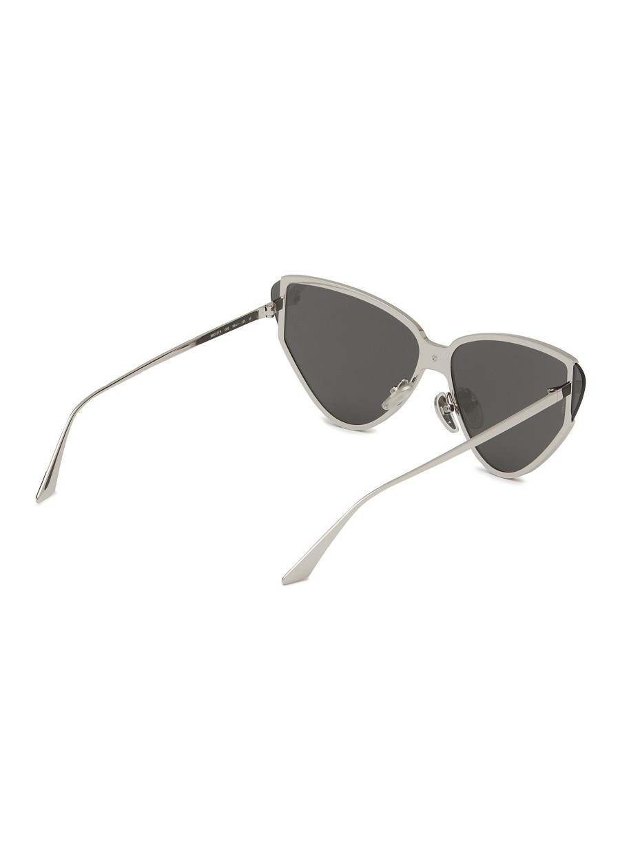 Women BALENCIAGA Eyewear | Metal Cat Eye Sunglasses