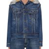 Women MAISON MARGIELA Jackets | Distressed Denim Jacket