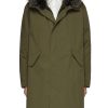 Men YVES SALOMON Coats | Down Padded Parka Jacket With Removable Fur Trim & Lining