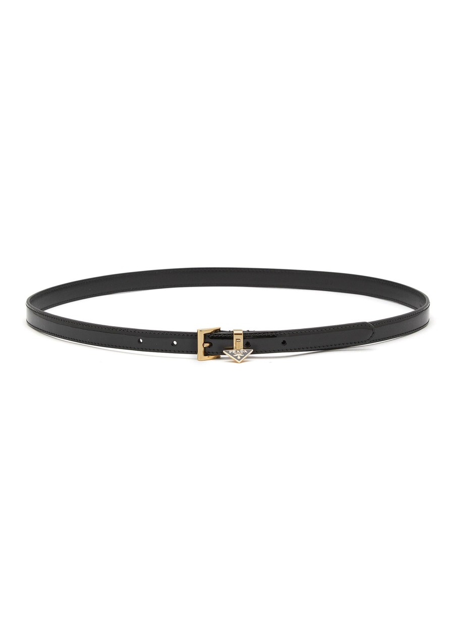 Women PRADA Belts | Leather Square-Buckle Belt