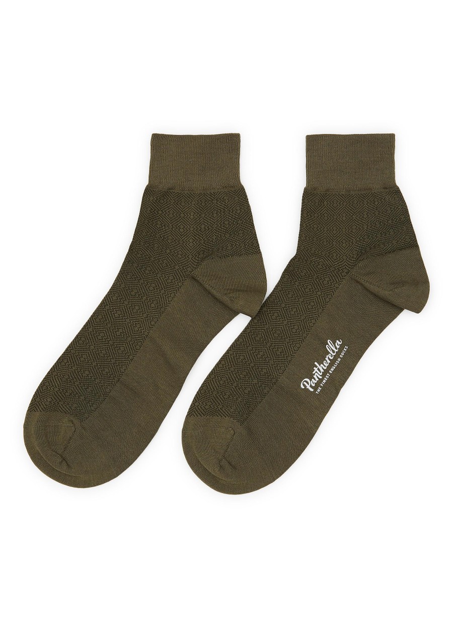 Men PANTHERELLA Socks | Hyde Cotton Long Ankle Socks