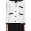 Women THOM BROWNE Jackets | Polo Collar Jacket