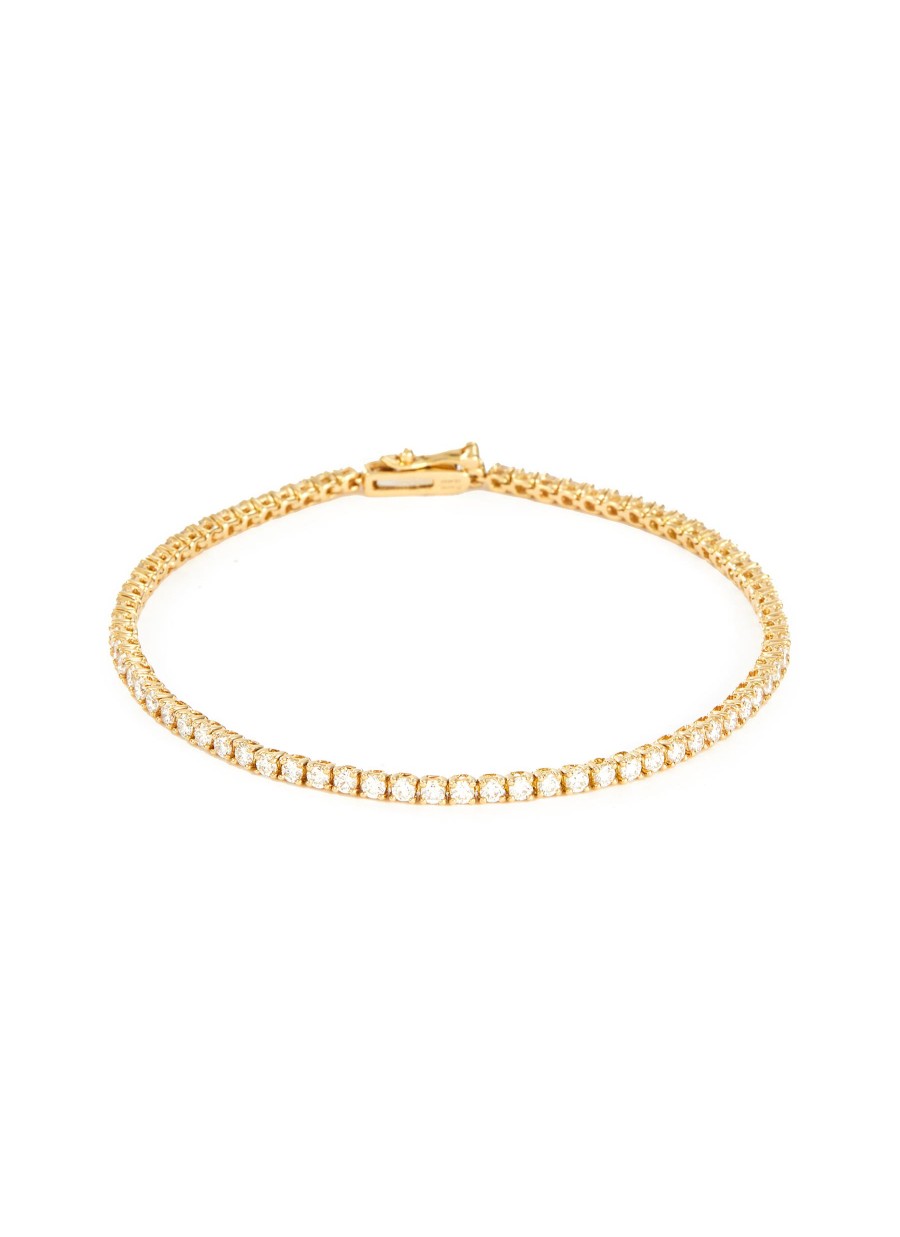 Women LC COLLECTION JEWELLERY Fine Jewellery | 18K Gold Diamond Tennis Bracelet - 2.023 Carat