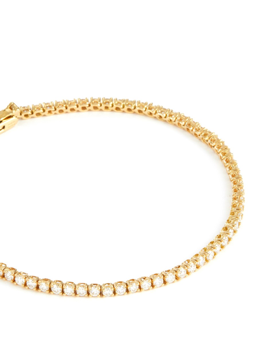 Women LC COLLECTION JEWELLERY Fine Jewellery | 18K Gold Diamond Tennis Bracelet - 2.023 Carat