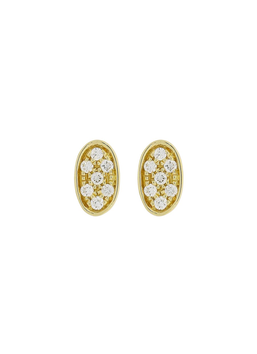 Women LC COLLECTION JEWELLERY Fine Jewellery | 18K Gold Diamond Earrings