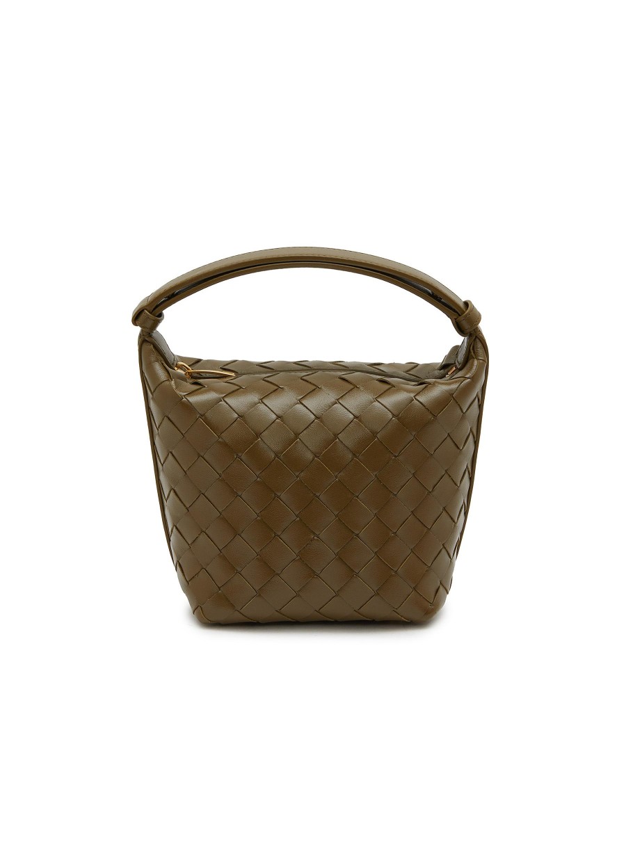 Women BOTTEGA VENETA Clutch Bags | Candy Wallace Leather Shoulder Bag