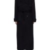 Women THE FRANKIE SHOP Coats | Nikola Double Breasted Wool Cashmere Trench Coat