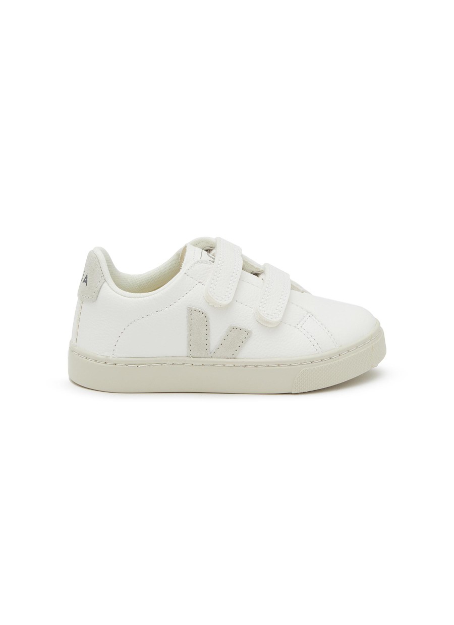 Women VEJA Shoes | Esplar Velcro Leather Kids Sneakers