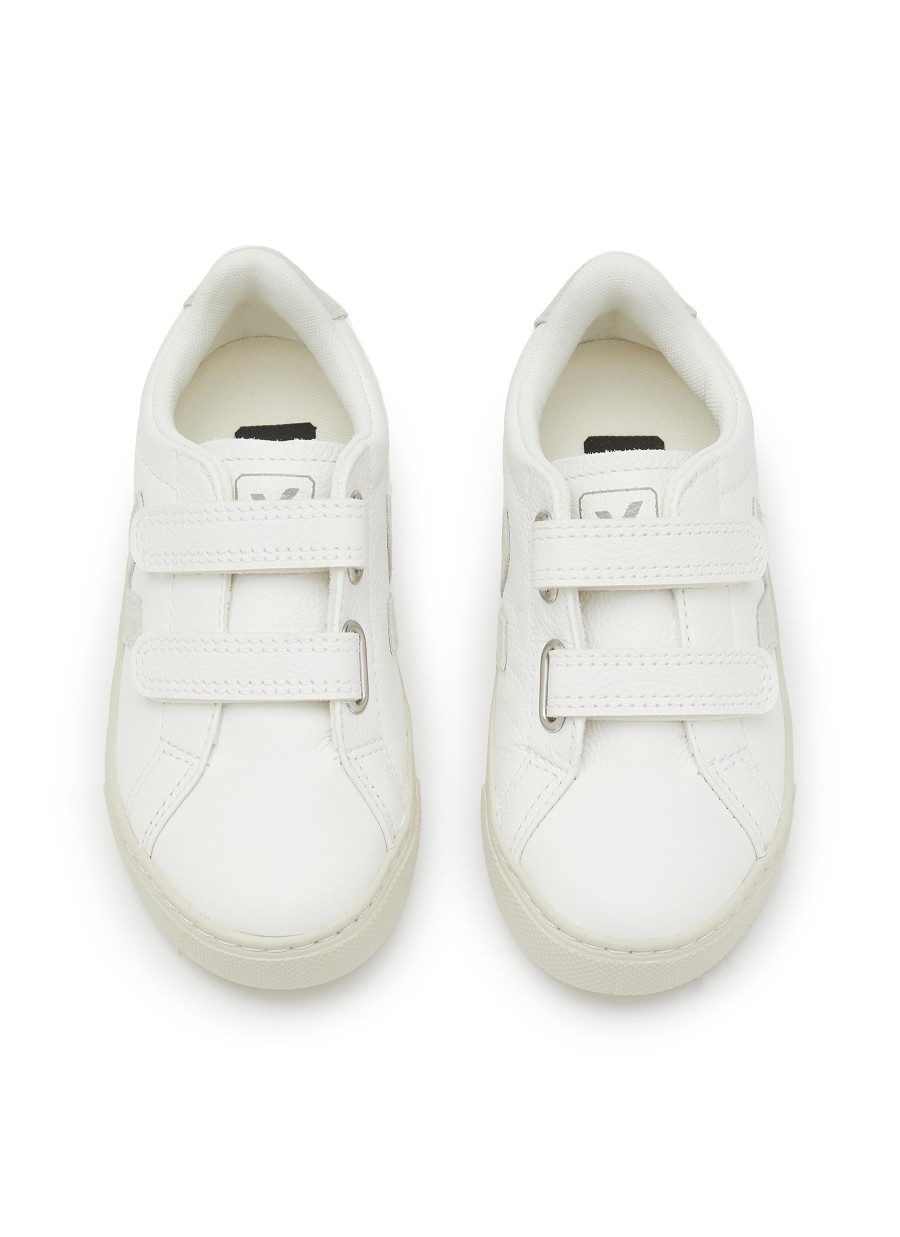 Women VEJA Shoes | Esplar Velcro Leather Kids Sneakers