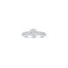 Women LC COLLECTION JEWELLERY Fine Jewellery | 18K White Gold Diamond Ring — Us 7