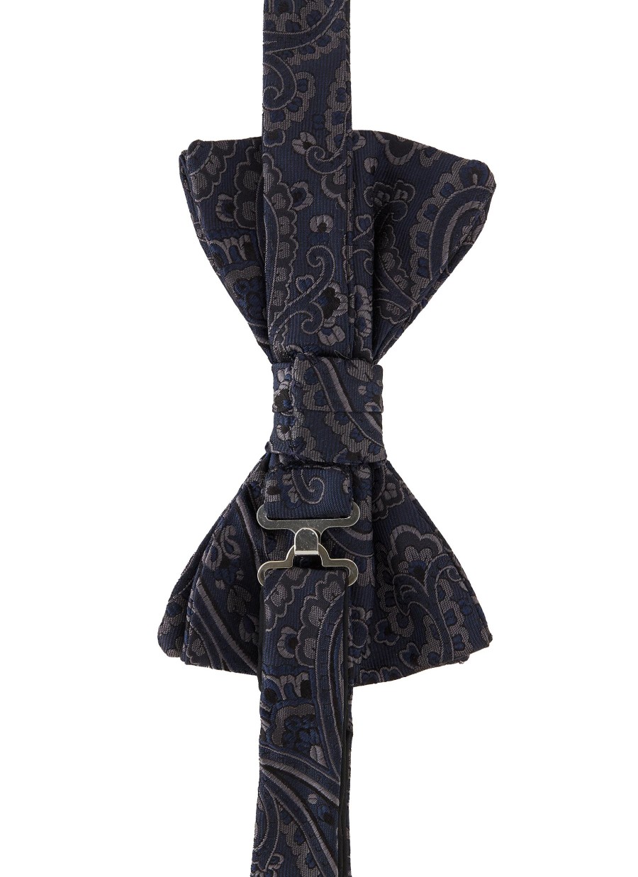 Men STEFANOBIGI MILANO Ties | Paisley Jacquard Silk Bow Tie