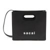 Women SACAI Tote Bags | Small Leather Shopper Bag