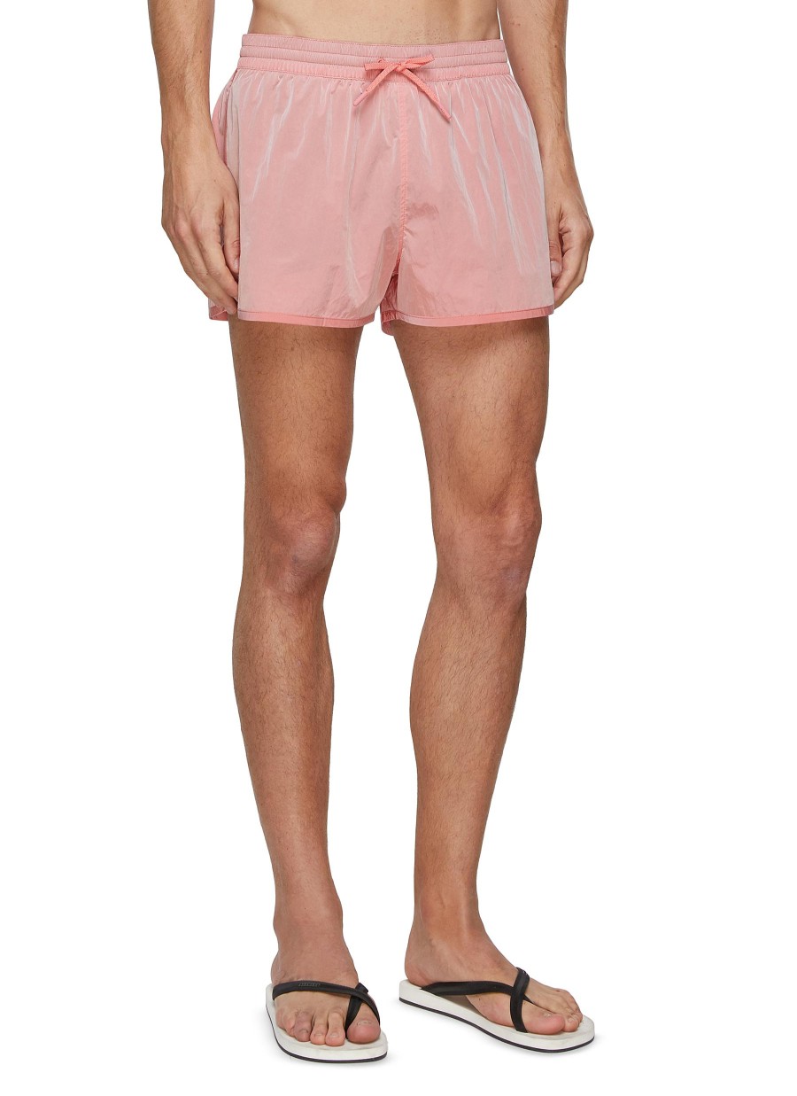 Men CDLP Swimwear | Drawstring Waist Mesh Lining Twill Weave Swim Shorts