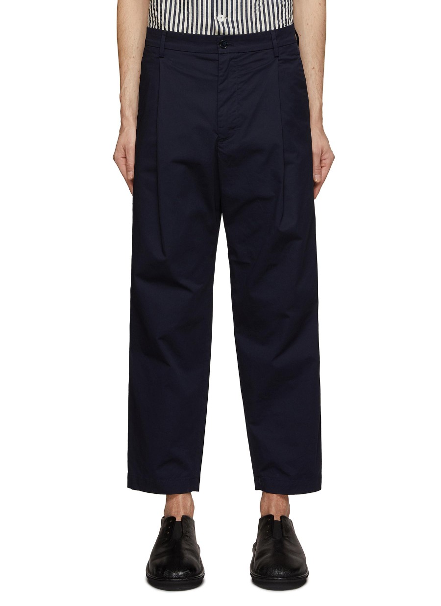 Men BARENA Pants | Pleated Wide Leg Pants