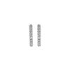 Women LC COLLECTION JEWELLERY Fine Jewellery | 18K White Gold Diamond Hoop Earrings