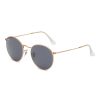 Women RAY BAN Eyewear | Blue Lens Metal Round Sunglasses