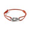 Women JOHN HARDY Fine Jewellery | Love Knot Sterling Silver Cord Bracelet — Size M-L