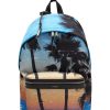 Men SAINT LAURENT Backpacks | City' Sunset Print Backpack