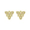 Women LC COLLECTION JEWELLERY Fine Jewellery | 18K Gold Diamond Stud Earrings