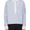 Men THOM BROWNE Shirts | 4 Bar Oxford Rugby Shirt