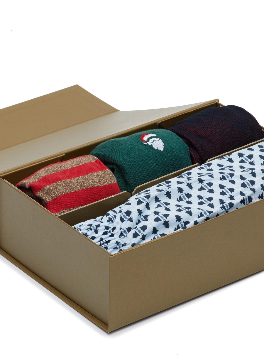 Men LANE CRAWFORD Socks | The Essentials Gift Box — Underwear