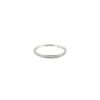 Women LC COLLECTION JEWELLERY Fine Jewellery | 18K White Gold Diamond Band — Us 5.5