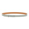 Women LOEWE Belts | Goya' Anagram Calfskin Leather Thin Belt