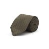 Men STEFANOBIGI MILANO Ties | Floral Herringbone Silk Tie