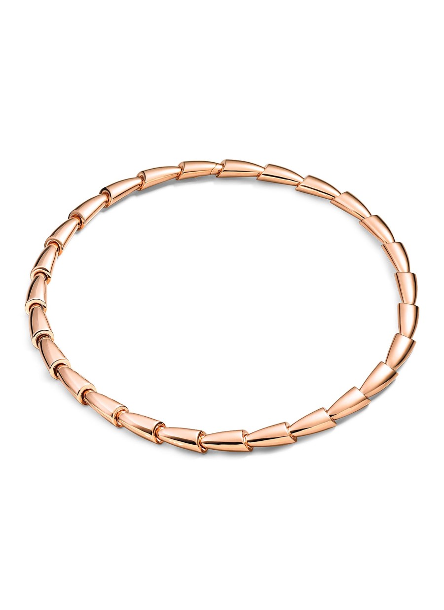 Women VHERNIER Fine Jewellery | Calla 18K Rose Gold Necklace