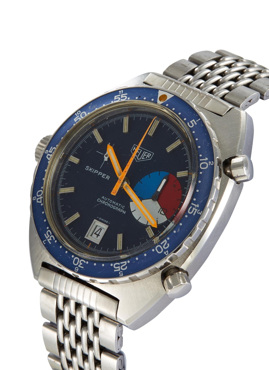 Men LANE CRAWFORD VINTAGE WATCHES Watches | Heuer Skipper Stainless Steel Watch