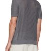 Men PRADA Polos | Logo Intarsia Knit Polo Shirt