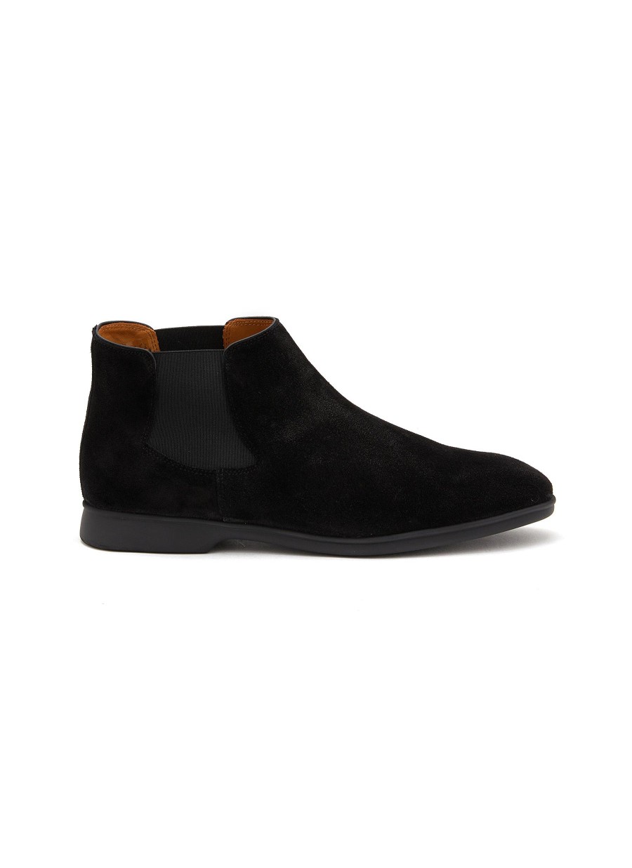 Men BAUDOIN & LANGE Boots | Rover Suede Chelsea Boots