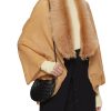 Women KARL DONOGHUE Scarves & Wraps | Toscana Shearling Collar Double Felted Shrug