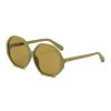 Women LINDA FARROW Eyewear | Paloma Acetate Round Sunglasses