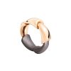 Women VHERNIER Fine Jewellery | Calla Titanium 18K Rose Gold Ring — Size 53