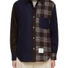 Men THOM BROWNE Jackets | Checked Wool Shirt