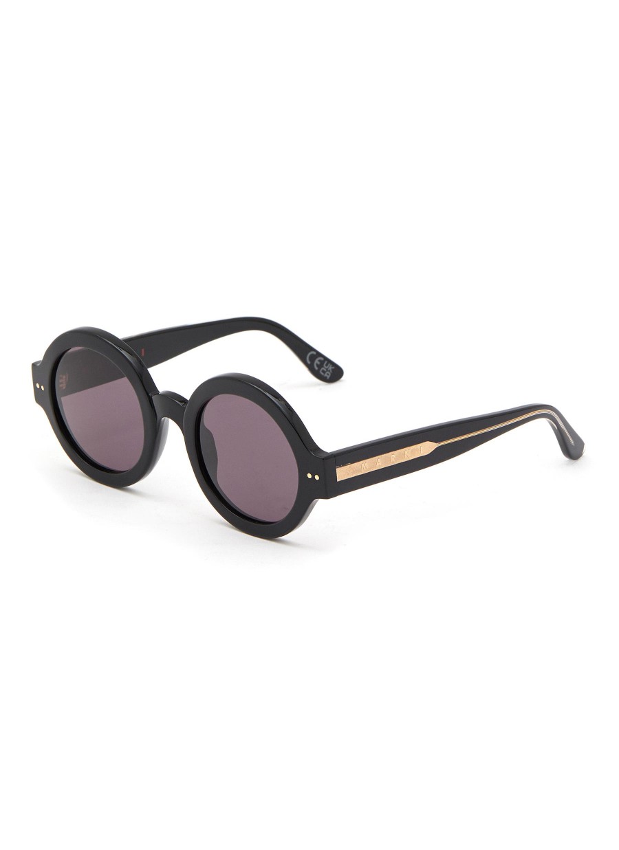 Men MARNI Eyewear | Nakagin Tower Acetate Round Sunglasses