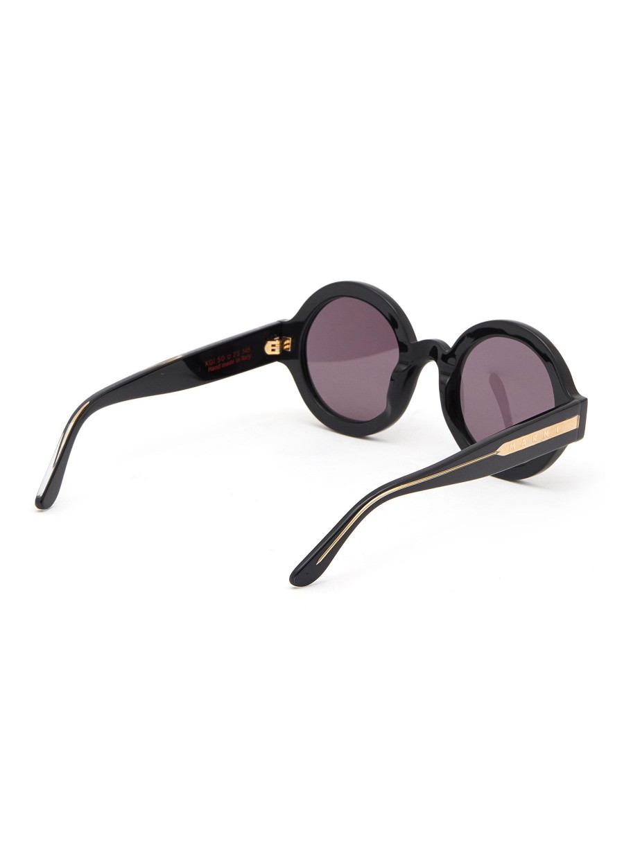 Men MARNI Eyewear | Nakagin Tower Acetate Round Sunglasses