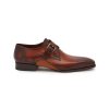 Men MAGNANNI Formal Shoes | Burnished Monk Leather Loafers