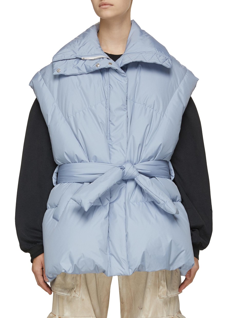 Women KHRISJOY Jackets | New Iconic Belted Puffer Vest