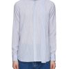 Men VALENTINO Shirts | Hanging Collar Silk Shirt