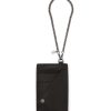 Men DISCORD YOHJI YAMAMOTO Small Leather Goods | Triangle Leather Flap Wallet