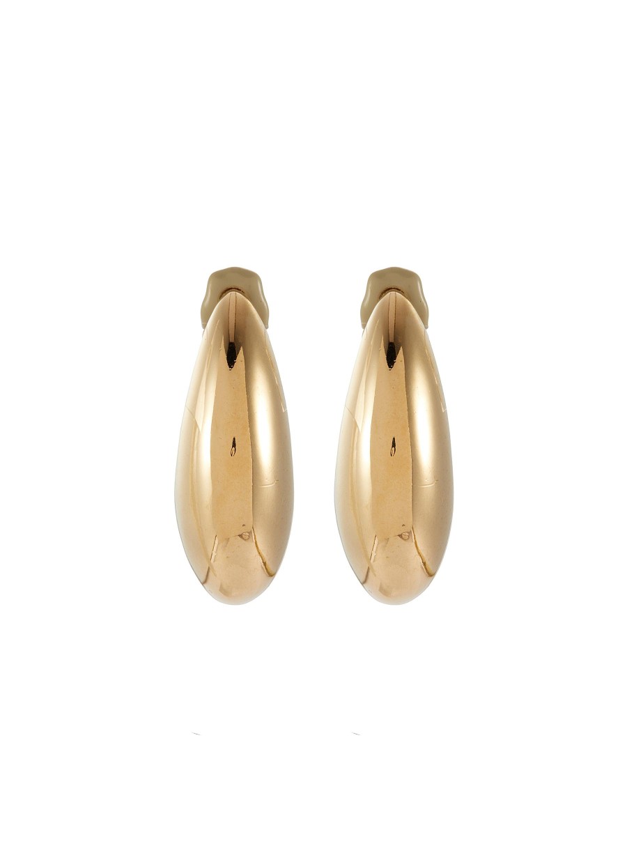 Women LANE CRAWFORD VINTAGE ACCESSORIES Vintage Accessories | Ciner Gold Tone Drop Clip On Earrings