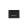 Men BALENCIAGA Small Leather Goods | Logo Print Crocodile Embossed Leather Cardholder