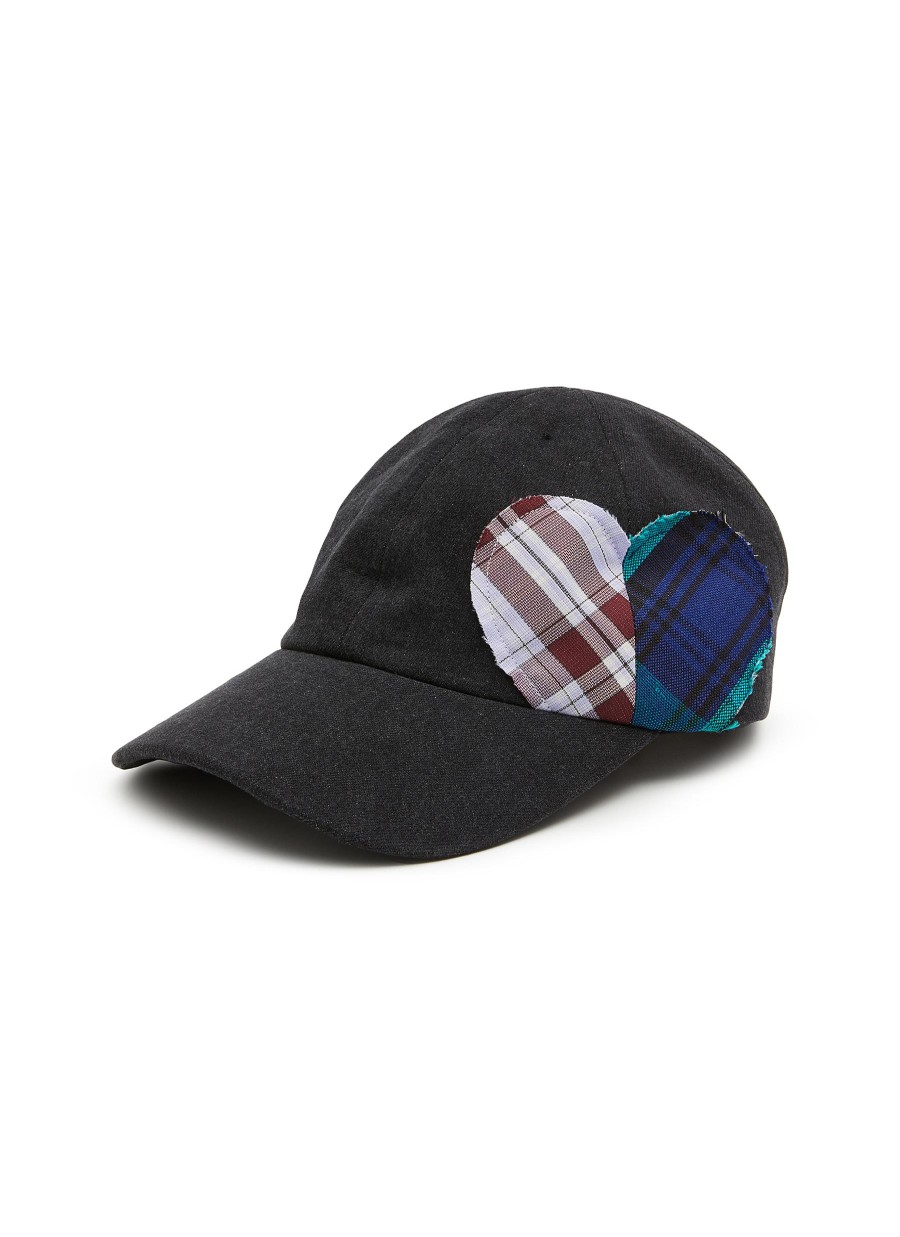 Men FFIXXED STUDIOS Hats & Gloves | Heart Patch Denim Cap