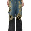 Men JUUN.J Pants | Layered Wide Leg Jeans