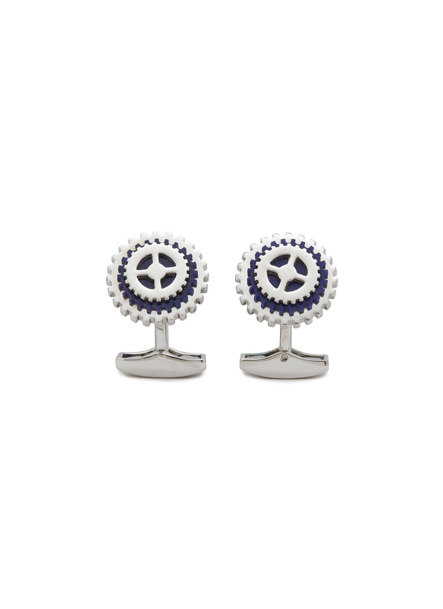 Men TATEOSSIAN Cufflinks | Limited Edition Lapis Lazuli Rhodium-Plated Sterling Silver Cufflinks