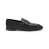 Men THE ROW Flats | Soft Eel Skin Leather Loafers