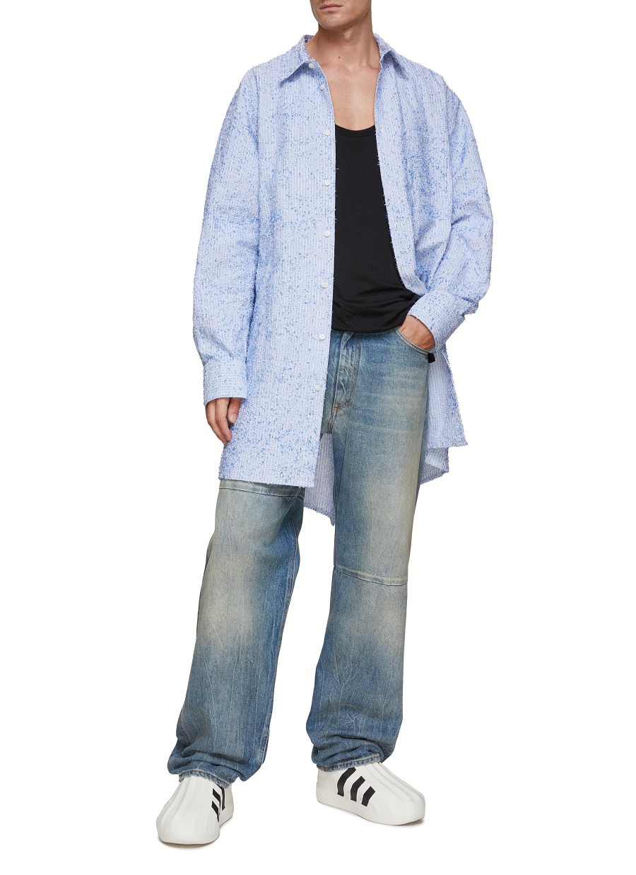 Men DOUBLET Shirts | 2 Way Stuffed Shirt Jacket